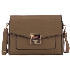 Bolsa Social Feminina Alto Relevo Tressê Com Fecho Metálico Bolsa Social Feminina Alto Relevo Tressê Com Fecho Metálico