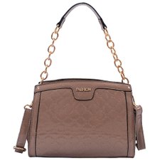 Bolsa Baú De Verniz Luxo Alça Única De Corrente Em Matelassê Bolsa Baú De Verniz Luxo Alça Única De Corrente Em Matelassê