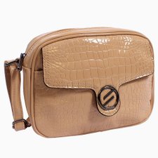 Bolsa Baguete Feminina De Verniz Com Estampa Animal Print Bolsa Baguete Feminina De Verniz Com Estampa Animal Print