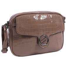 Bolsa Baguete Feminina De Verniz Com Estampa Animal Print Bolsa Baguete Feminina De Verniz Com Estampa Animal Print