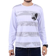 Camiseta Masculina Manga Longa Estampada Compre Agora Feira Da