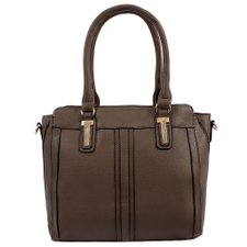 Bolsa Feminina Shopper Em Alto Relevo Com Detalhes Metálicos Bolsa Feminina Shopper Em Alto Relevo Com Detalhes Metálicos