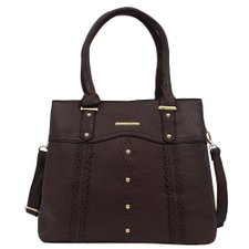 Bolsa Shopper Feminina Em Alto Relevo Com Vazados E Tachas Bolsa Shopper Feminina Em Alto Relevo Com Vazados E Tachas