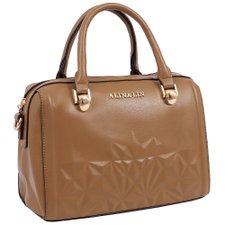 Bolsa Feminina Luxo Em Alto Relevo Com Alça Dupla Bolsa Feminina Luxo Em Alto Relevo Com Alça Dupla
