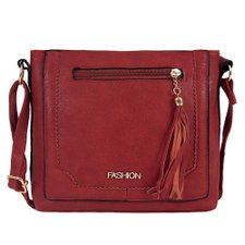 Bolsa Transversal Feminina Alto Relevo Com Tassel Bolsa Transversal Feminina Alto Relevo Com Tassel