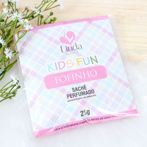 Sachê Perfumado Aromatizante Kids Fofinho 25g Linda Liss