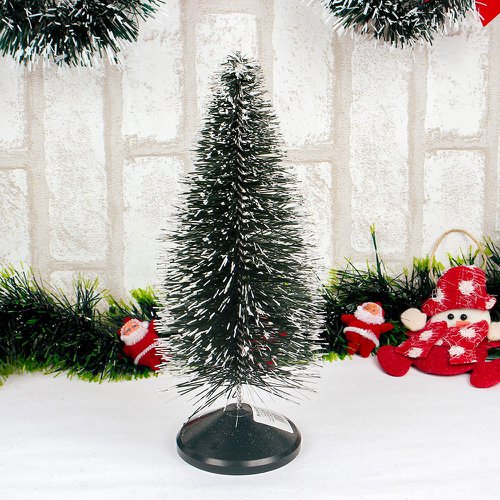 Árvore Mini Princesinha De Natal Nevada 25 Cm Atacado
