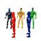 Bonecos Heróis 3 Peças Coloridos Super Fighter Infantil Brinquedo