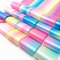 Adesivos Decorativos Para Unhas Degrade Coloridas Foil 10 Peças