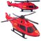 Mini Helicóptero De Brinquedo 32cm Colorido Bs Toys