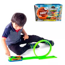 Pista FireBow Crazy Streets Corrida Looping Moto Lançador Pista FireBow Crazy Streets Corrida Looping Moto Lançador
