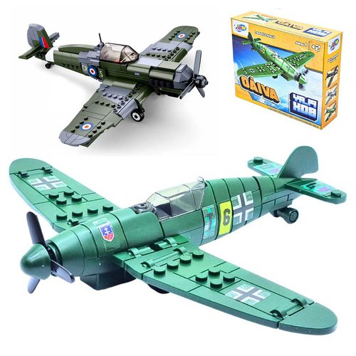 Mini Avião Monta E Desmonta Brinquedo Play Box Colecionável