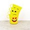Kit De 4 Canecas Plásticas Com Estampa Emoji Smile 300ml