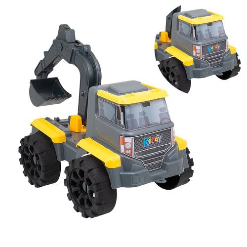 Brinquedo Caminhão Super Escavadeira Infantil