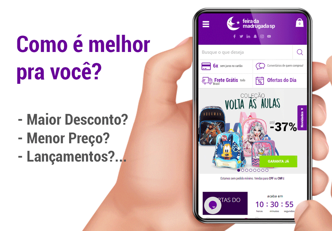 Ordene as Categorias do Jeito que Você Preferir! Ordem Categorias