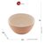 Jogo 2 Bowls Cerâmica Granilite Salmon 14x7cm 28560 Bon gourmet