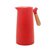 Garrafa Térmica Plástico com Cabo Madeira Nórdica Vermelha 1 Litro 28855 Bon Gourmet