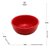 Jogo 2 Bowls de Cerâmica Retrô Vermelho 10x4,5cm 28879 Wolff