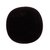 Prato para Sobremesa de Vidro Opalino Carine Black 19cm 5868 Luminarc