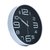 Relógio De Parede Em Plástico Quartz Preto Com Branco 25x4cm 2747 Lyor
