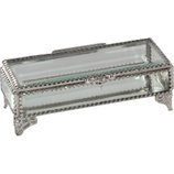 Caixa Ret Silver Antique 18,5X8X6,5 cm 4049 F Prestige Caixa Ret Silver Antique 18,5X8X6,5 cm 4049 F Prestige