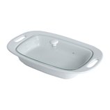 Refratário Retangular 35cm com Tampa Vidro 2849 Bon Gourmet Refratário Retangular 35cm com Tampa Vidro 2849 Bon Gourmet