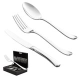 Faqueiro Inox 101 Peças Oxford Com Estojo 77225 71225 Wolff Faqueiro Inox 101 Peças Oxford Com Estojo 77225 71225 Wolff