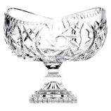 Centro Mesa Oval Cristal Sunflower com Base 26X15X20,5cm 2589 Wolff Centro Mesa Oval Cristal Sunflower com Base 26X15X20,5cm 2589 Wolff