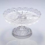 Petisqueira Cristal com Pe Starry 17X9cm 30181 Wolff Petisqueira Cristal com Pe Starry 17X9cm 30181 Wolff