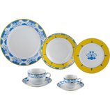 Jogo Jantar Chá Café 42 Peças Amalfi 17181 Wolff Jogo Jantar Chá Café 42 Peças Amalfi 17181 Wolff