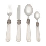 Faqueiro de Inox 24 Peças com Cabo Acrilico 30288 Wolff Faqueiro de Inox 24 Peças com Cabo Acrilico 30288 Wolff