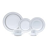 Jogo Jantar Porcelana Silver Sky 42 Peças 11029 Bon Gourmet Jogo Jantar Porcelana Silver Sky 42 Peças 11029 Bon Gourmet