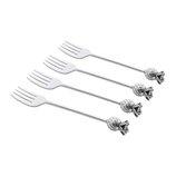 Jogo Garfo Petisco 4 Peças Zamacom Abacaxi 25698 Bon Gourmet Jogo Garfo Petisco 4 Peças Zamacom Abacaxi 25698 Bon Gourmet