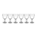 Jogo Taça Água Borboleta 6pçs Clear 260ml 25856 Bon Gourmet Jogo Taça Água Borboleta 6pçs Clear 260ml 25856 Bon Gourmet