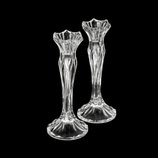 Jogo 2 Casticais Cristal 22,5cm Louise 2928 Wolff Jogo 2 Casticais Cristal 22,5cm Louise 2928 Wolff