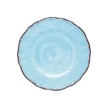 Prato Raso Melamina Azul 28cm 25948 Bon Gourmet Prato Raso Melamina Azul 28cm 25948 Bon Gourmet