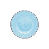 Prato Sobremesa Melamina Azul 25946 Bon Gourmet Prato Sobremesa Melamina Azul 25946 Bon Gourmet
