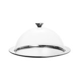 Queijeira Inox Tampa Acrilico 25cm 8756 Wolff Queijeira Inox Tampa Acrilico 25cm 8756 Wolff