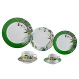 Jogo Jantar 42 Peças Porcelana Super White Vigo 17186 Wolff Jogo Jantar 42 Peças Porcelana Super White Vigo 17186 Wolff
