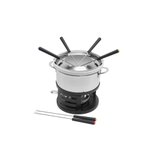 Fondue 2 Em 1 10 Peças Ceramica com Base Esmaltada Connor 26375 Bon Gourmet Fondue 2 Em 1 10 Peças Ceramica com Base Esmaltada Connor 26375 Bon Gourmet