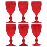 Jogo 6 Taças de Acrílico Vermelha Bico Jaca 400ml 7033 Bon Gourmet Jogo 6 Taças de Acrílico Vermelha Bico Jaca 400ml 7033 Bon Gourmet