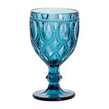 Jogo 6 Taças Água de Vidro Diamond Azul 290ml 25584 Bon Gourmet Jogo 6 Taças Água de Vidro Diamond Azul 290ml 25584 Bon Gourmet
