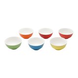 Jogo Bowls de Porcelana Coloridos 6 peças Mary 13X8CM 1134 Bon Gourmet Jogo Bowls de Porcelana Coloridos 6 peças Mary 13X8CM 1134 Bon Gourmet
