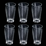 Jogo de Copos de Cristal Highball Stage 6 Peças 300ML 25841 Wolff Jogo de Copos de Cristal Highball Stage 6 Peças 300ML 25841 Wolff