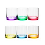 Jogo de Copos de Whisky de Cristal Ecológico 6 Peças Favorit Coloridos 310ml 35029 Bohemia Jogo de Copos de Whisky de Cristal Ecológico 6 Peças Favorit Coloridos 310ml 35029 Bohemia