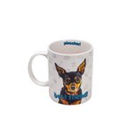 Caneca Porcelana Pincher 330 ml 26617 Bon Gourmet Caneca Porcelana Pincher 330 ml 26617 Bon Gourmet