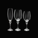 Jogo Taças Cristal Ecológico 18 peças Elisa 35099 Bohemia Jogo Taças Cristal Ecológico 18 peças Elisa 35099 Bohemia