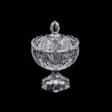 Potiche Cristal com Tampa Spear 9x14 26390 Wolff Potiche Cristal com Tampa Spear 9x14 26390 Wolff