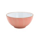 Jogo 2 Bowls de Porcelana Watercolor Rosa 14cm 26494 Bon Gourmet Jogo 2 Bowls de Porcelana Watercolor Rosa 14cm 26494 Bon Gourmet