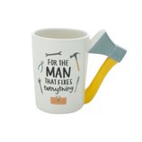 Caneca de Cerâmica Fixing Things 380ml 26779 Bon gourmet Caneca de Cerâmica Fixing Things 380ml 26779 Bon gourmet